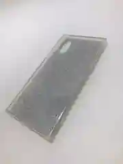 Защитный силиконовый чехол для iPhone X, iPhone XS, блестящий