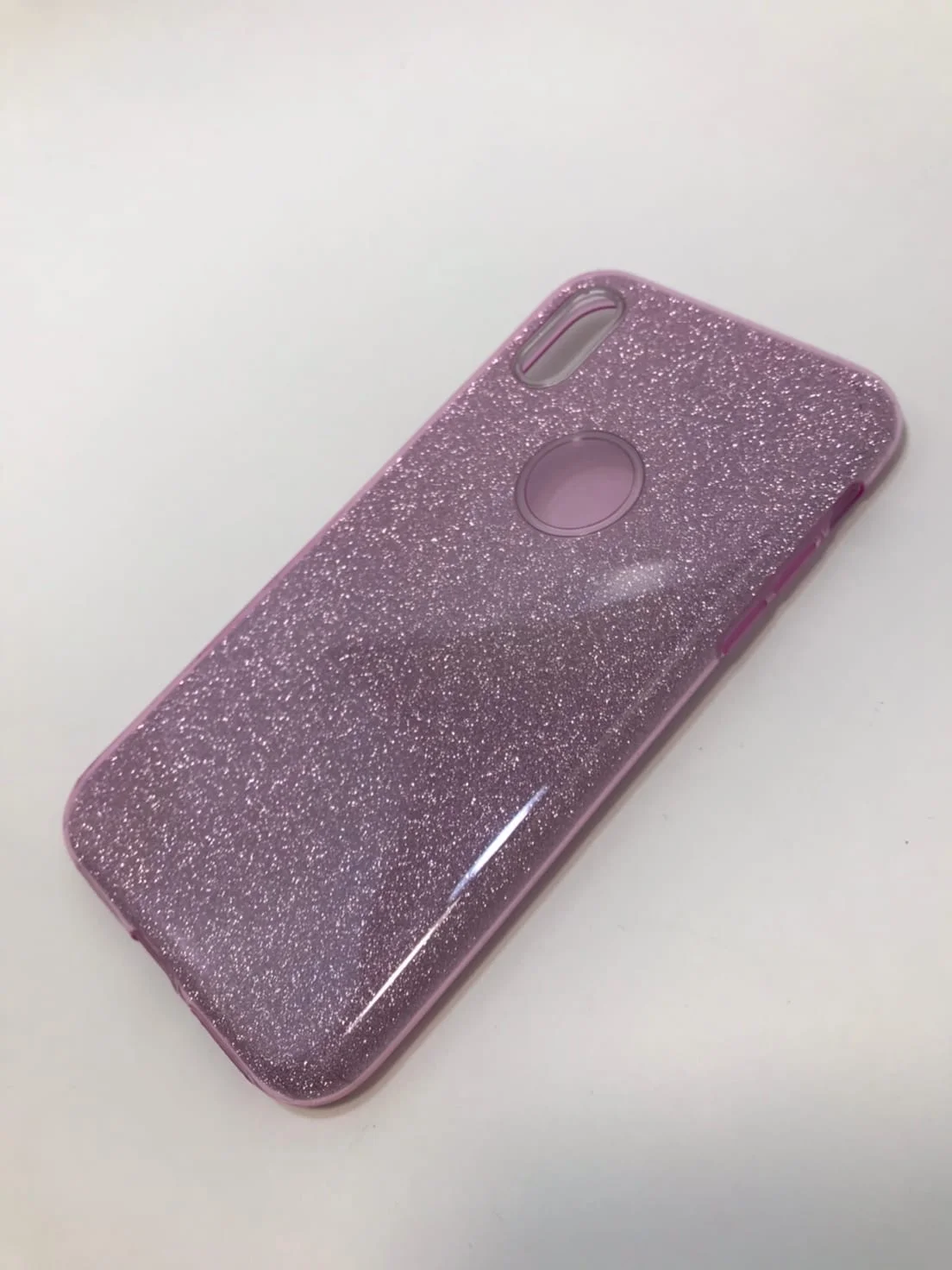 Защитный силиконовый чехол для iPhone X, iPhone XS, блестящий