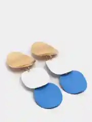Круглые серьги, разных цветов