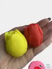 Желтый молд силиконовый 3D "Тюльпан"