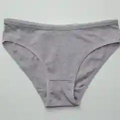 Серый хлопковые женские трусы