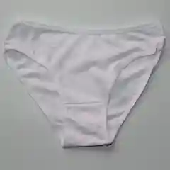 Белый хлопковые женские трусы