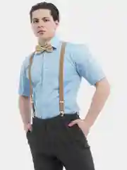 Подтяжки с бабочкой