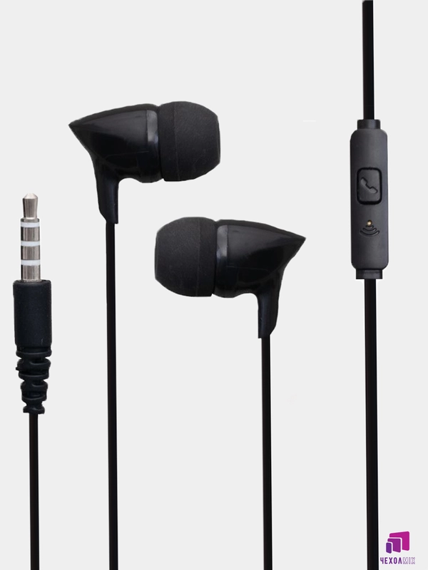 Гарнитура вставная REMAX RW-106 Earphone (черная)