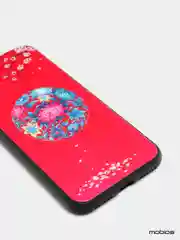 Красный чехол iPhone 11, iPhone XR, iPhone 7/8, iPhone 6/6s с принтом