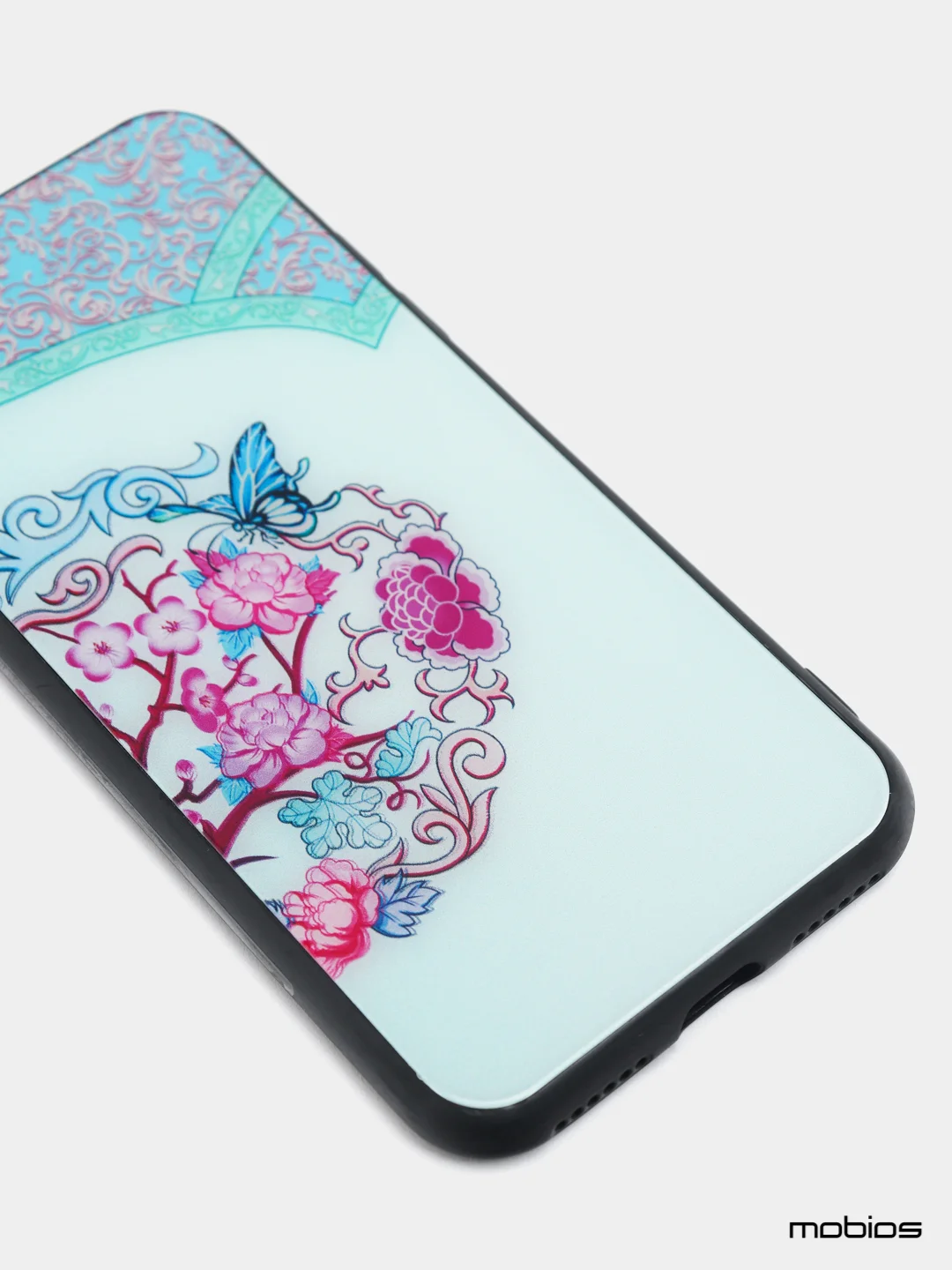 Бирюзовый чехол iPhone 11, iPhone XR, iPhone 7/8, iPhone 6/6s с принтом