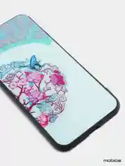 Бирюзовый чехол iPhone 11, iPhone XR, iPhone 7/8, iPhone 6/6s с принтом