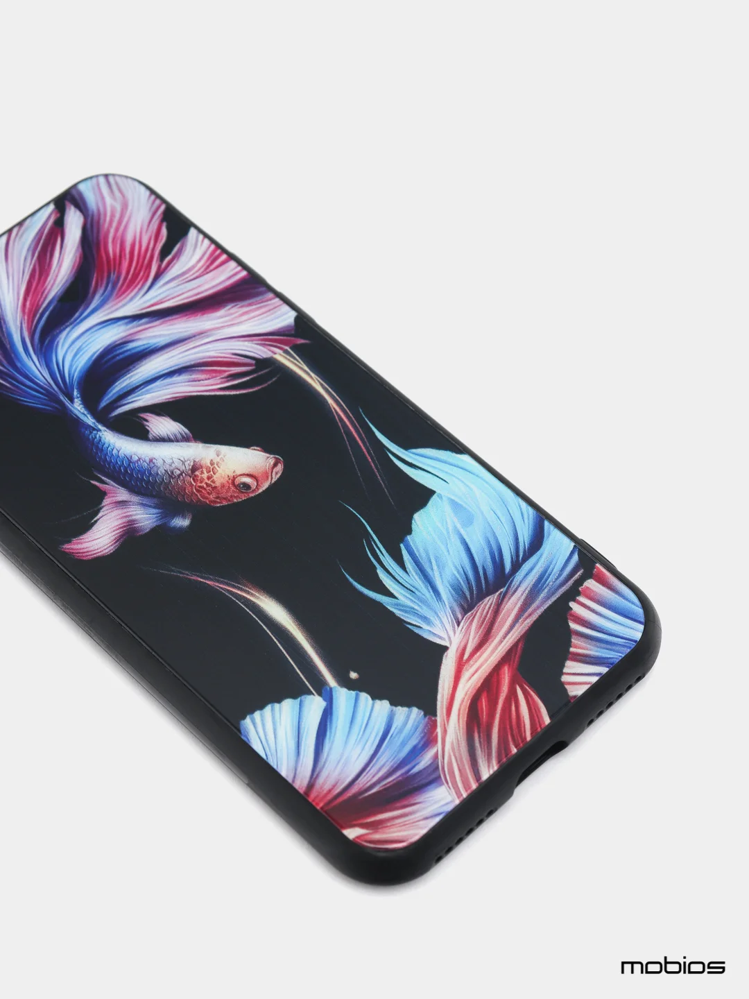 Синий чехол iPhone 11, iPhone XR, iPhone 7/8, iPhone 6/6s с принтом