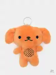 Коричневый брелок - мягкая игрушка собачка