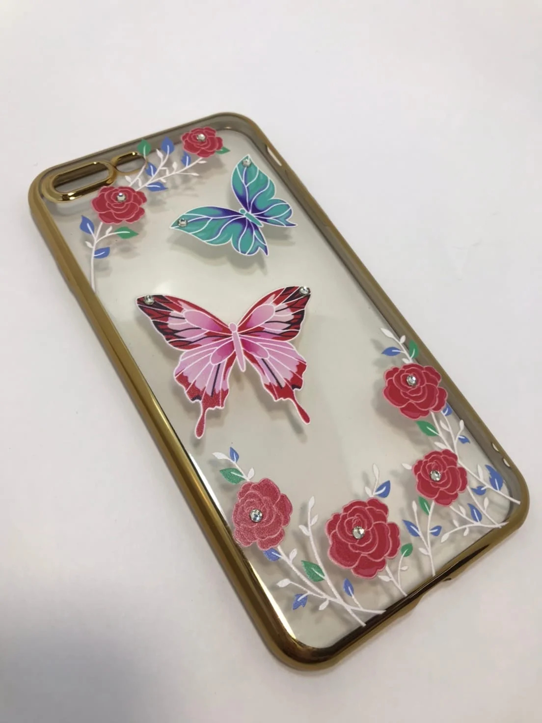 Защитный силиконовый чехол для iphone 7plus, iphone 8plus