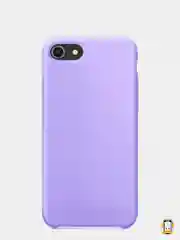Лавандовый чехол Silicone Case iPhone 5 5s se 6 6s 7 8 7 8+ Plus XR X XS 11 11 Pro Max 12 mini