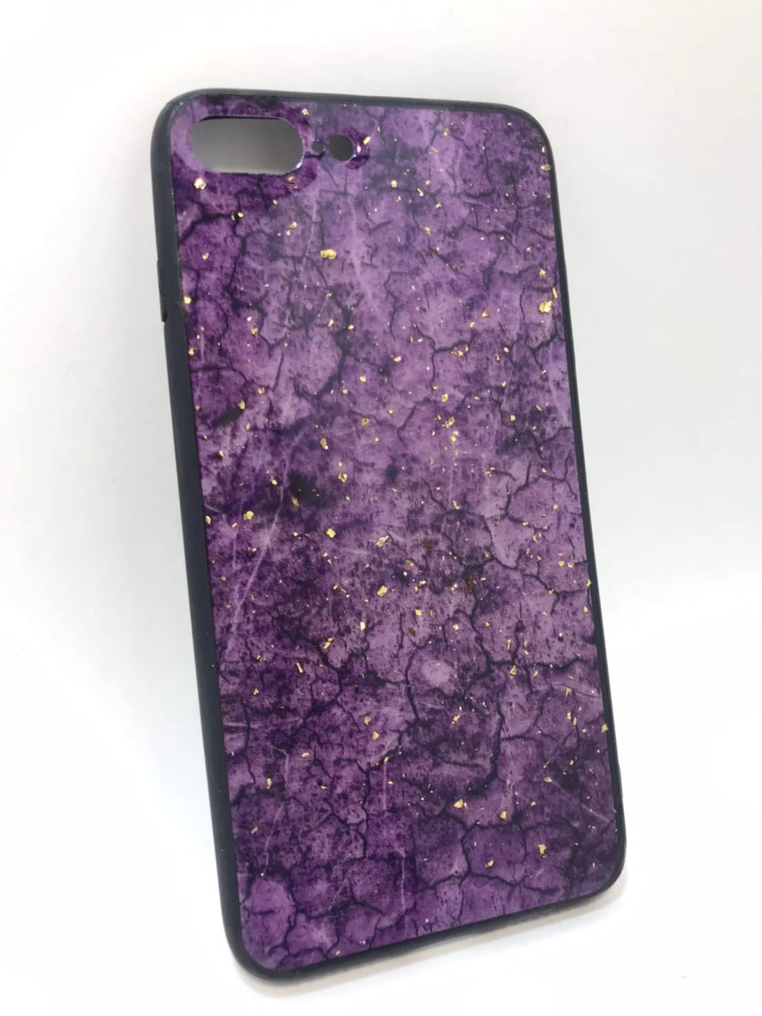 Защитный силиконовый чехол для iPhone 7plus, iPhone 8plus, мраморный