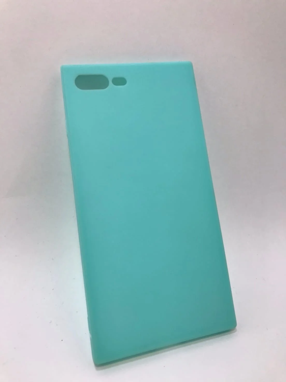 Мятный защитный силиконовый чехол для iphone 7plus, iphone 8plus, квадратный