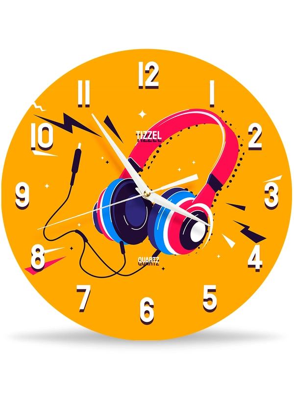Часы настенные Headphones, 30 см