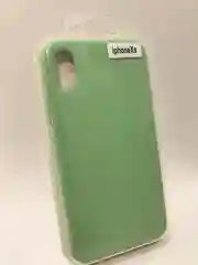 Зеленый защитный силиконовый чехол для iPhone X, iPhone XS