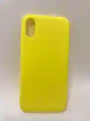 Желтый защитный силиконовый чехол для iPhone X, iPhone XS