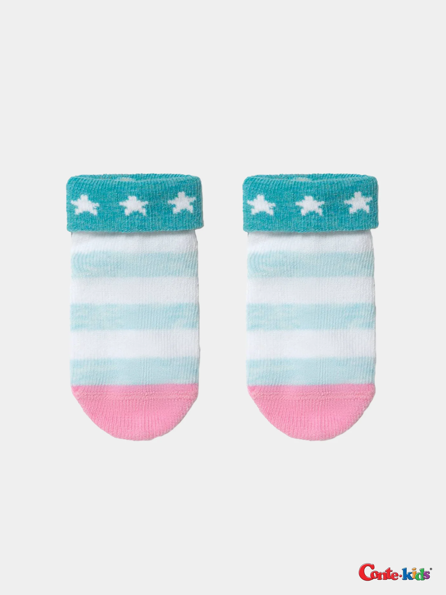 Бирюзовый носки детские Conte-kids, Tip-Top 5С-11СП, р.р. 8 и 10