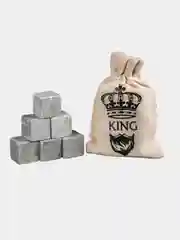 Камни для виски "KING", 6 штук