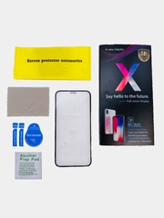 Защитное противоударное стекло 6D iPhone 12 Mini, 12, 12 Pro, 12 Pro Max