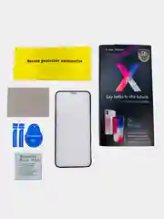 Защитное противоударное стекло 6D iPhone 12 Mini, 12, 12 Pro, 12 Pro Max