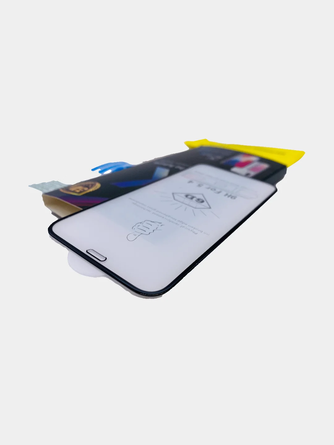 Защитное противоударное стекло 6D iPhone 12 Mini, 12, 12 Pro, 12 Pro Max