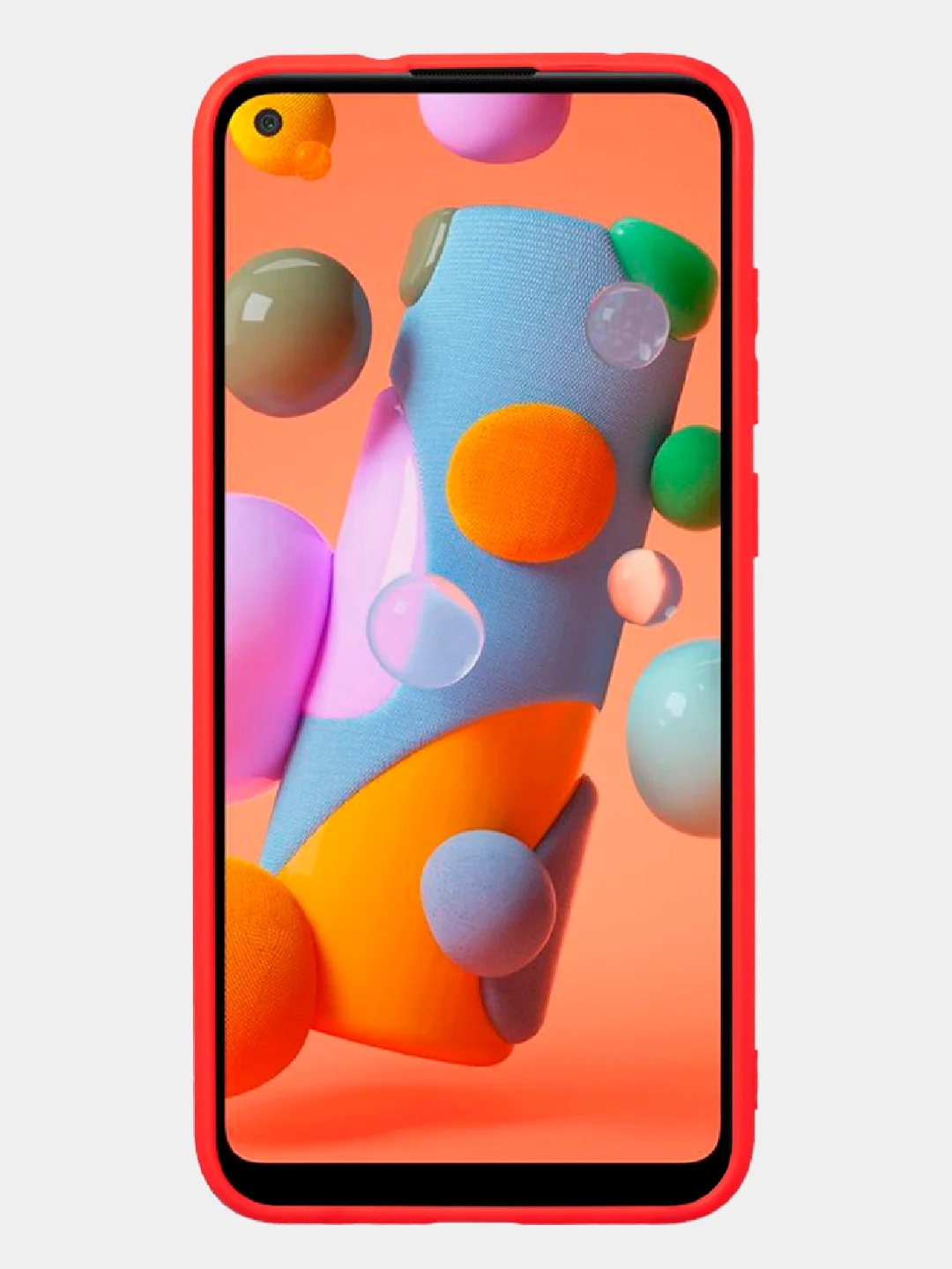 Чехол Anycase для Samsung Galaxy A11, красный