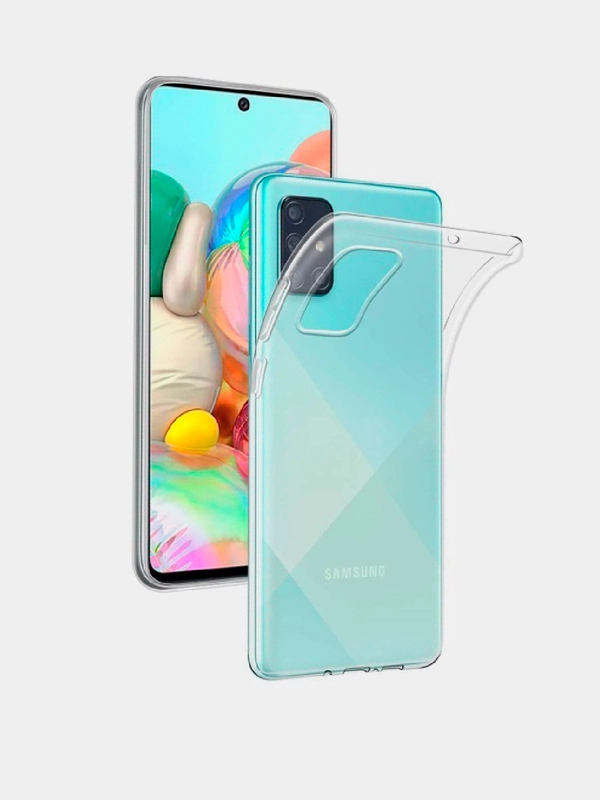 Чехол Anycase для Samsung Galaxy A51, прозрачный