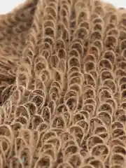 Карамельный мочалка для тела из джута