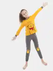 Желтый пижама детская