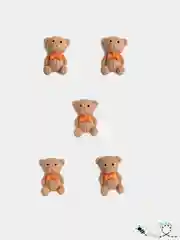 Коричневый кабошон Медвежок