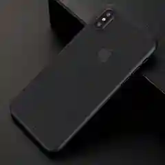 Черный ультратонкий чехол на айфон, для iPhone iHa