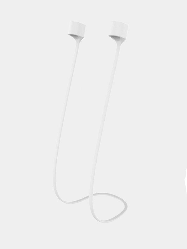 Ремешок для AirPods с магнитным фиксатором, белый