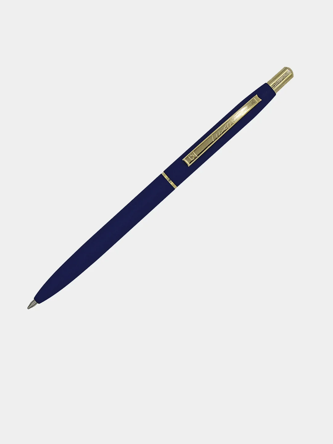 Синий ручка бизнес, шариковая, Luxor "Sterling", синяя, 1,0 мм, кнопочный механизм
