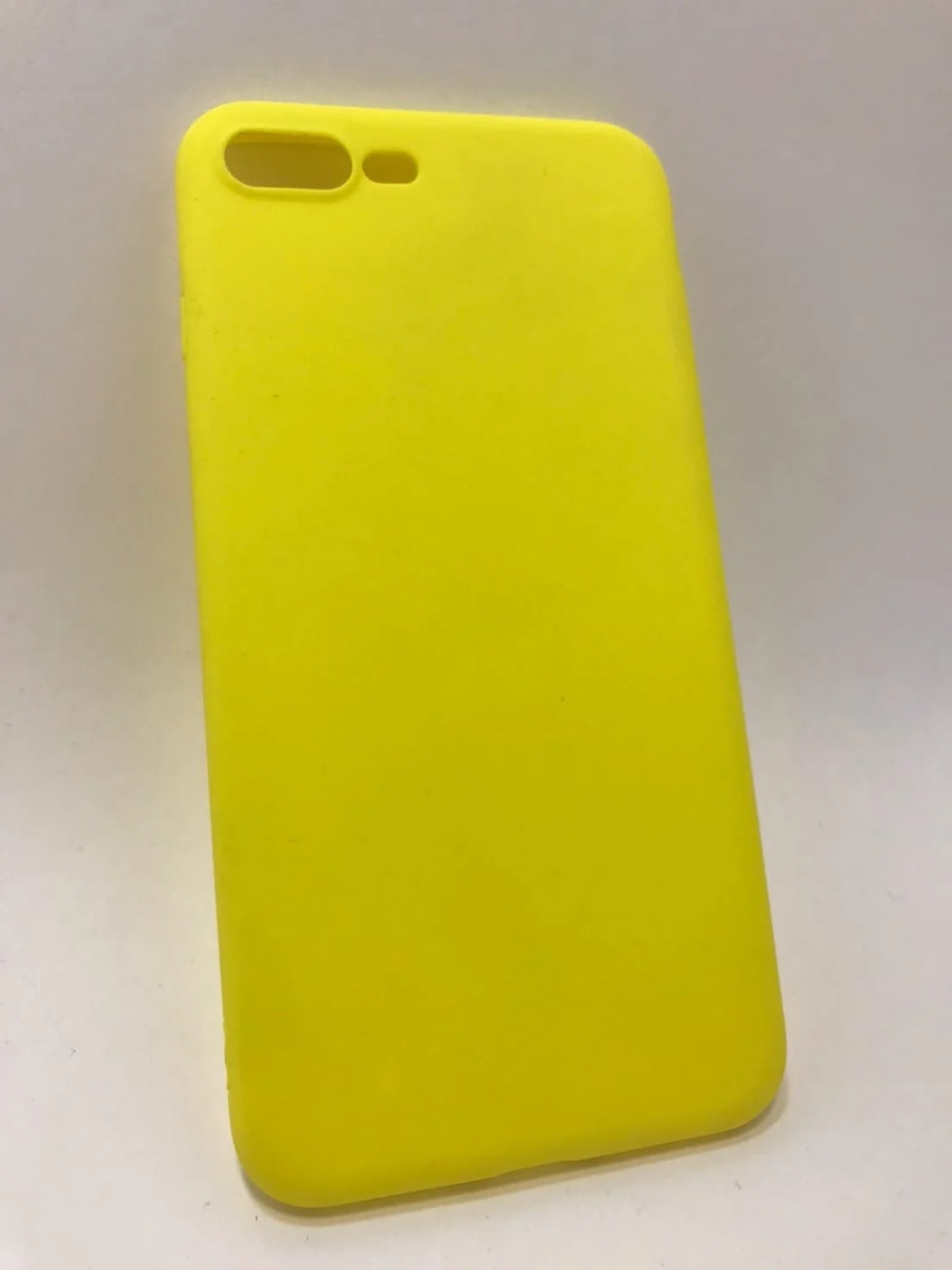 Лимонный защитный силиконовый чехол для iPhone 7plus, iPhone 8plus