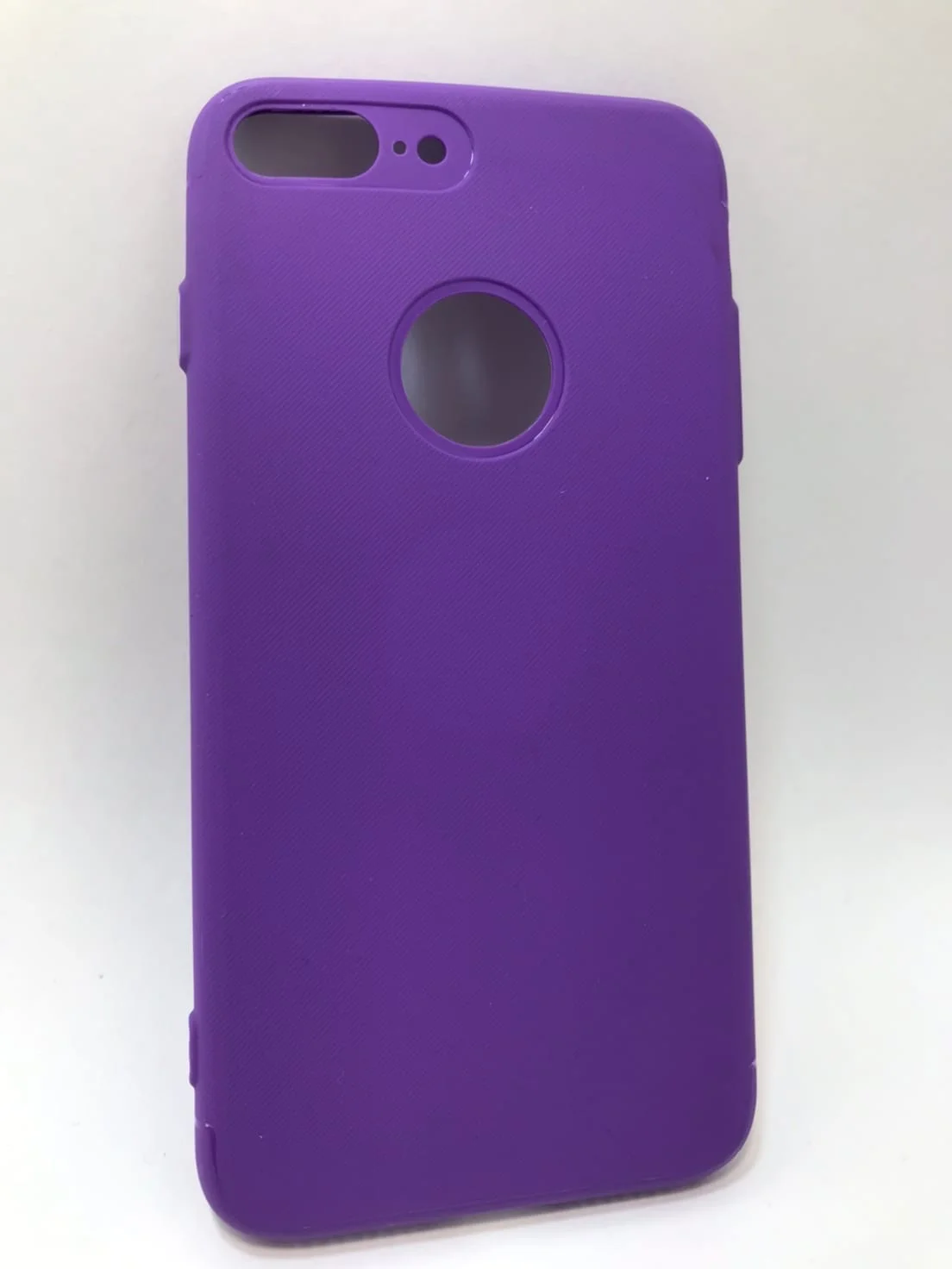 Пурпурный защитный силиконовый чехол для iPhone 7plus, iPhone 8plus