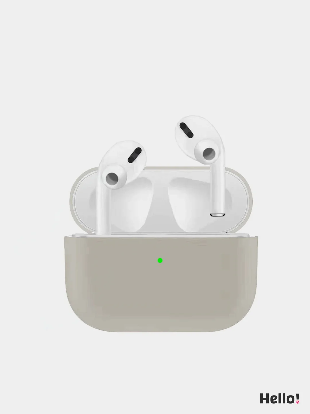 Серый чехол для Apple AirPods Pro