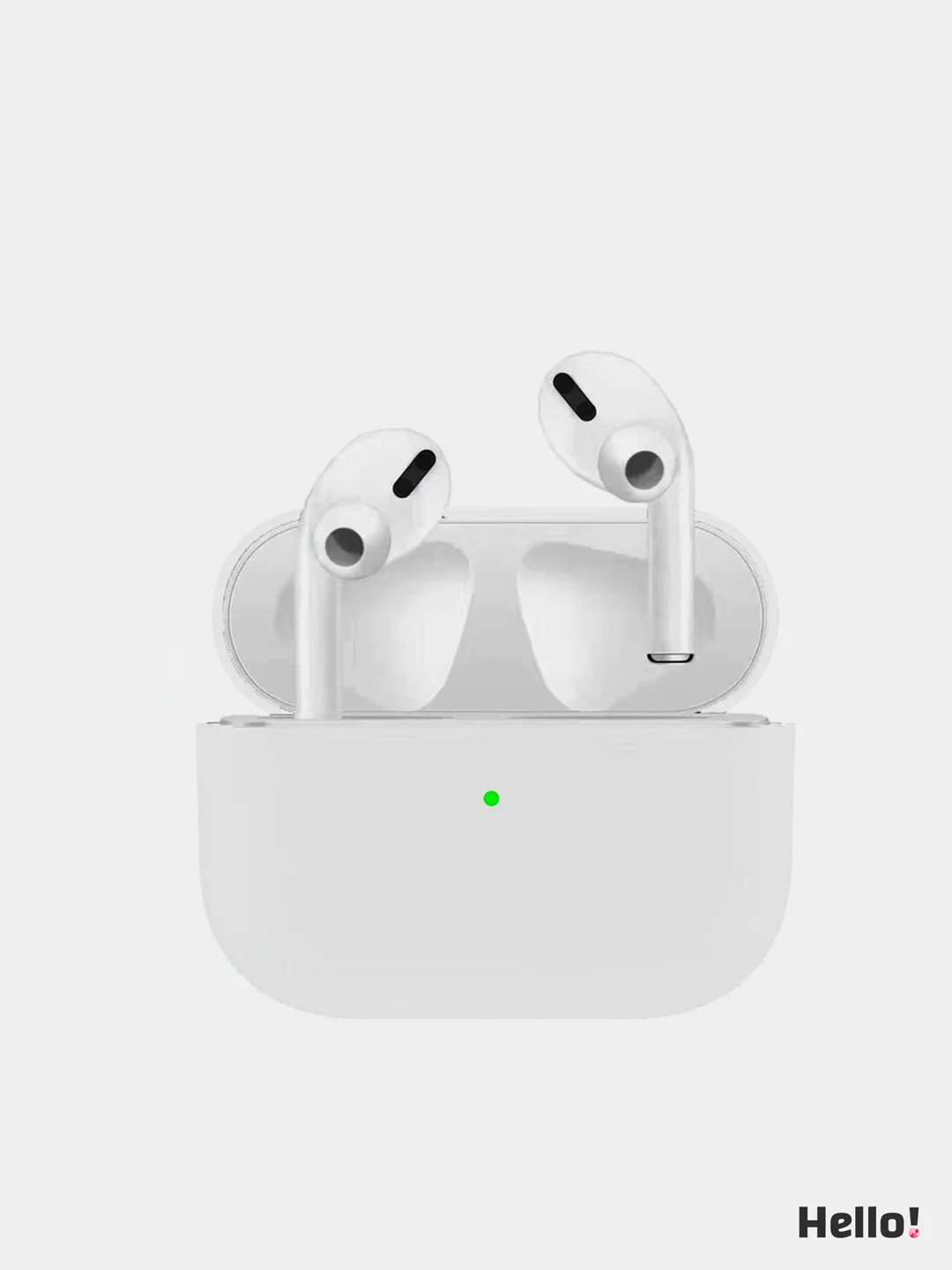 Белый чехол для Apple AirPods Pro