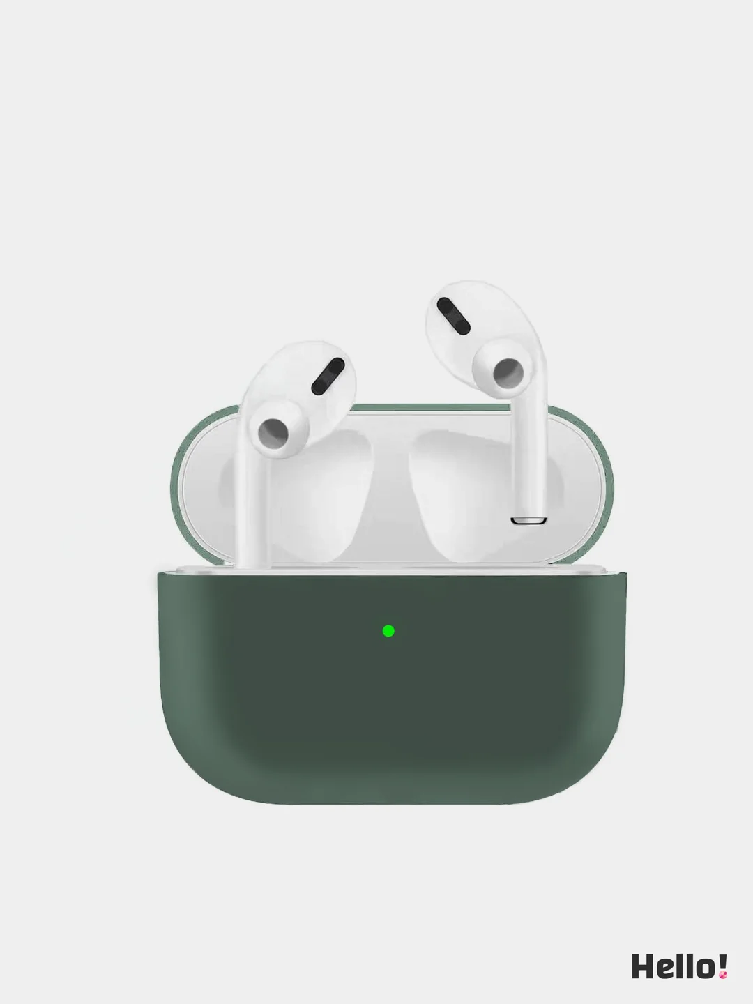 Зеленый чехол для Apple AirPods Pro