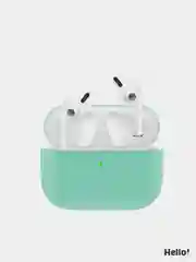 Бирюзовый чехол для Apple AirPods Pro