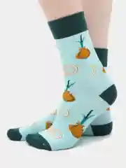 Бирюзовый носки мужские, высокие