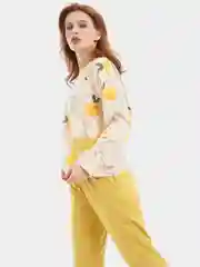 Женская пижама с брюками