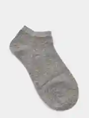 Угольный женские короткие носки