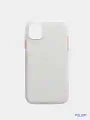 Белый чехол iPhone 12 mini, 12/12 Pro, 12 Pro Max, силиконовый