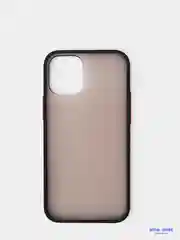 Черный чехол iPhone 12 mini, 12/12 Pro, 12 Pro Max, силиконовый