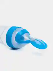 Желтый силиконовая ложка дозатор на присоске, бутылка с ложечкой для введения первого прикорма