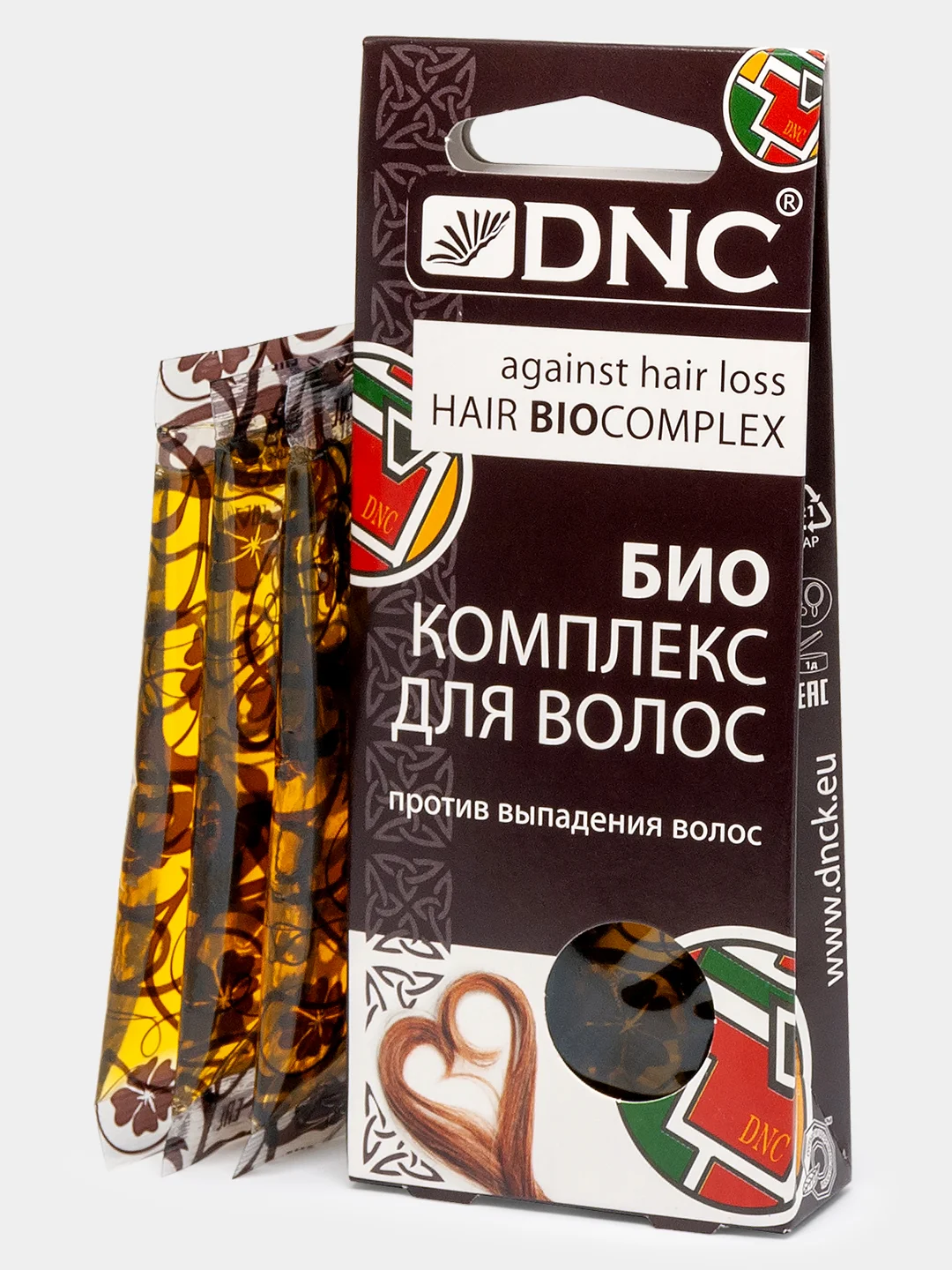 Биоактивный комплекс "Против выпадения волос" 3 х 15 мл, DNC