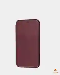 Багровый чехол книжка Xiaomi Poco X3 / X3 Pro с магнитом