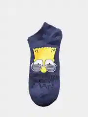 Синий носки унисекс короткие