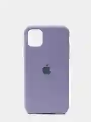 Лавандовый чехол Silicon Case для iPhone 11 Pro, силиконовый, с логотипом