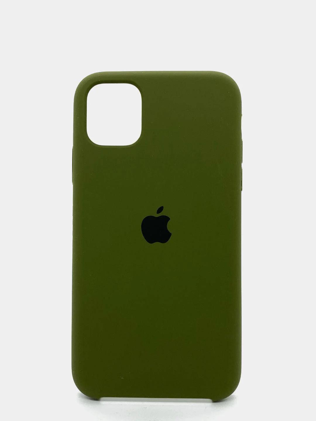 Зеленый чехол силиконовый iPhone 6, 6S, 7, 8, X, XS, XR, 11, 12 Soft Touch